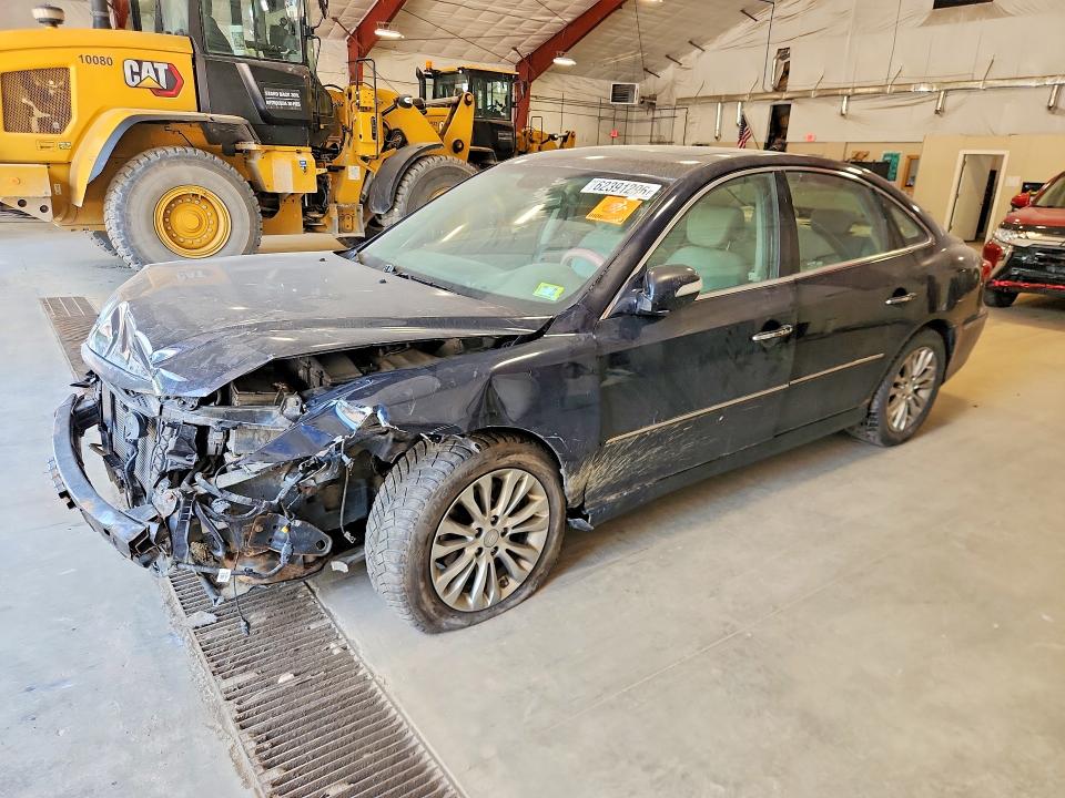 HYUNDAI AZERA 2011 with VIN KMHFC4DF9BA537272 - Photo from auction