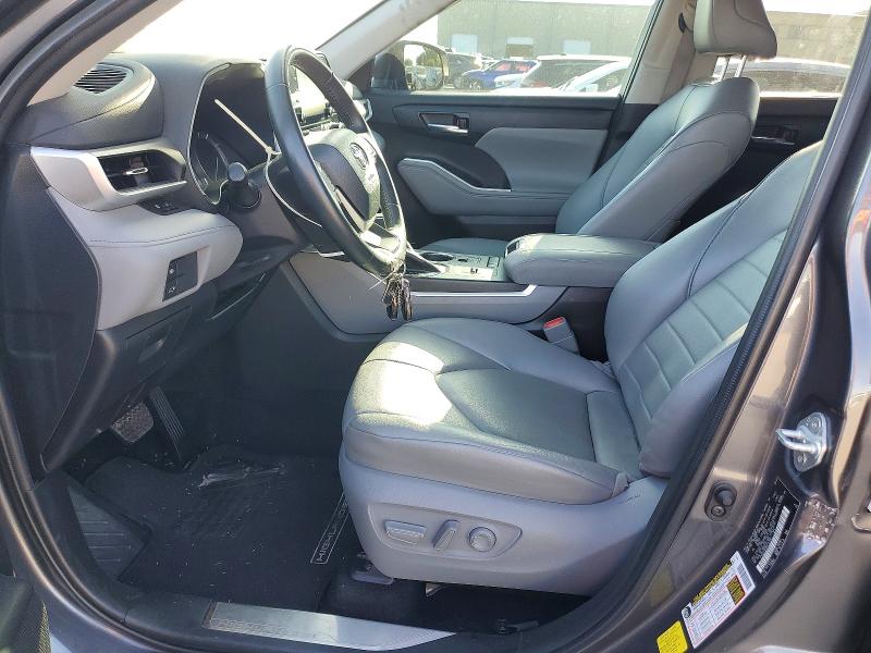 Photo 7 from auction – 2022 TOYOTA HIGHLANDER with VIN 5TDGZRAH0NS117983
