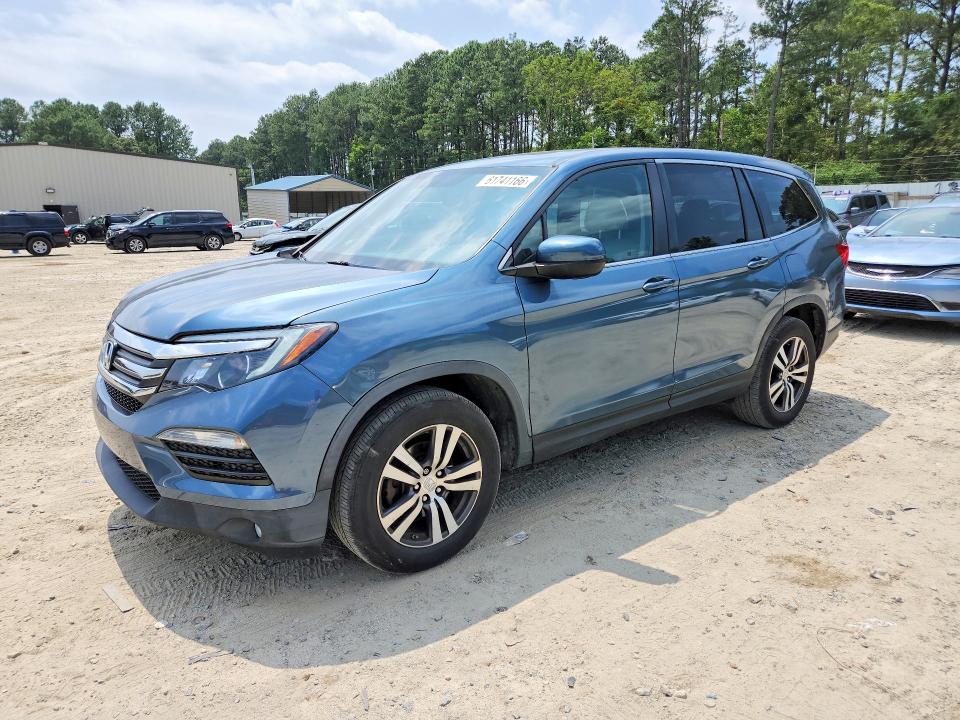 HONDA PILOT 2016 with VIN 5FNYF5H85GB052924 - Photo from auction