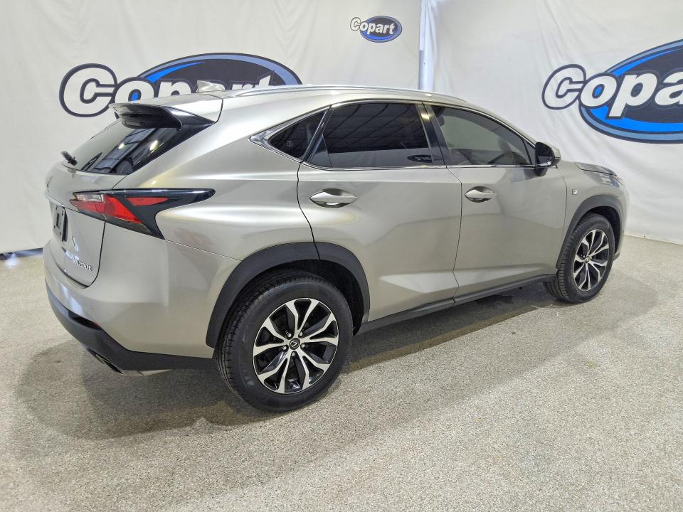 Photo 3 from auction – 2017 LEXUS NX with VIN JTJYARBZ3H2050758