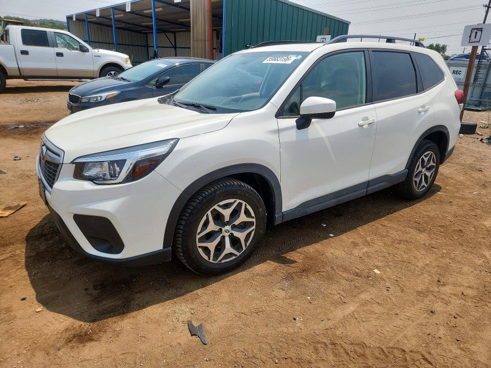 SUBARU FORESTER 2019 with VIN JF2SKAGC4KH577855 - Photo from auction
