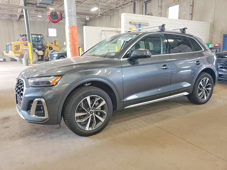 AUDI Q5 2023 with VIN WA1FAAFY7P2163084 - Photo from auction
