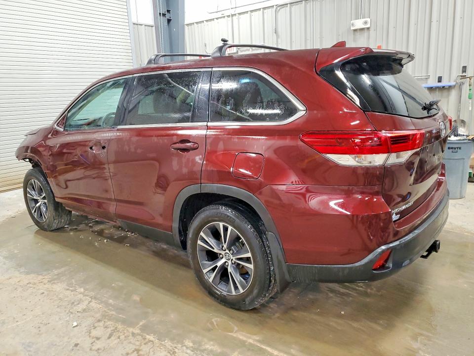 Photo 2 from auction – 2019 TOYOTA HIGHLANDER with VIN 5TDBZRFH7KS728009