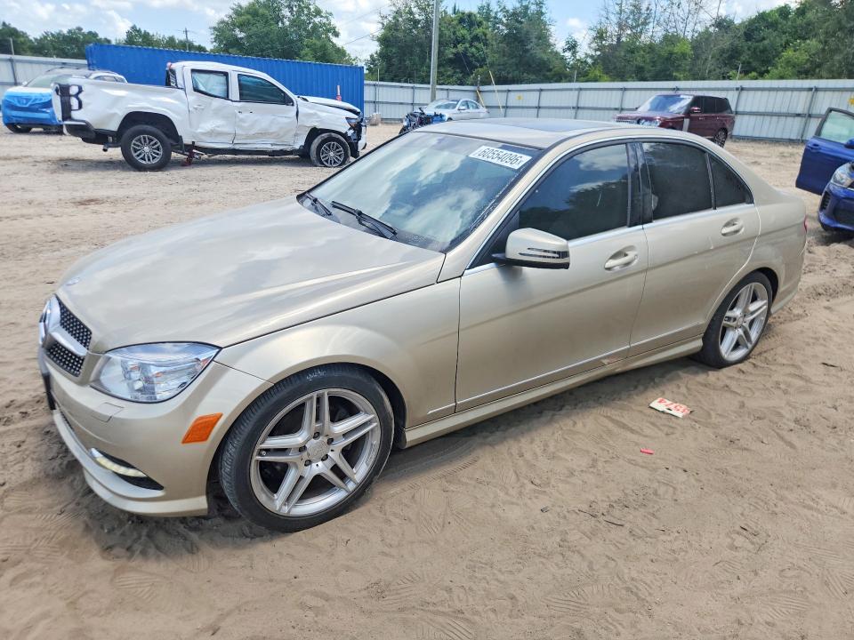 MERCEDES-BENZ C 2011 with VIN WDDGF8BB7BR145650 - Photo from auction