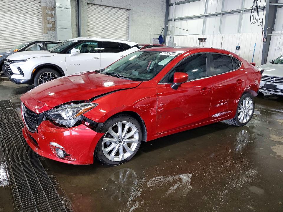 MAZDA 3 2015 with VIN JM1BM1W33F1227920 - Photo from auction