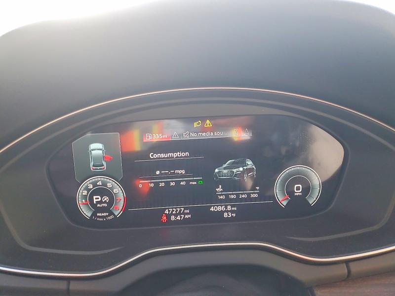 Photo 9 from auction – 2021 AUDI Q5 with VIN WA1CABFY5M2011292