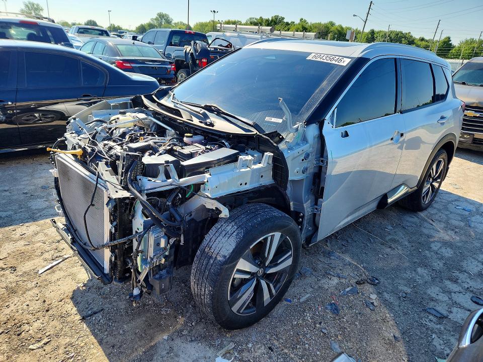 NISSAN ROGUE 2021 with VIN 5N1AT3CA5MC814727 - Photo from auction