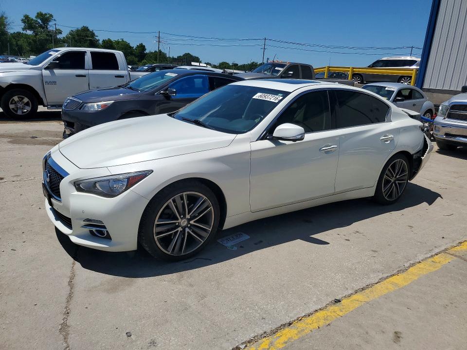 INFINITI Q50 2017 with VIN JN1AV7AR9HM900091 - Photo from auction