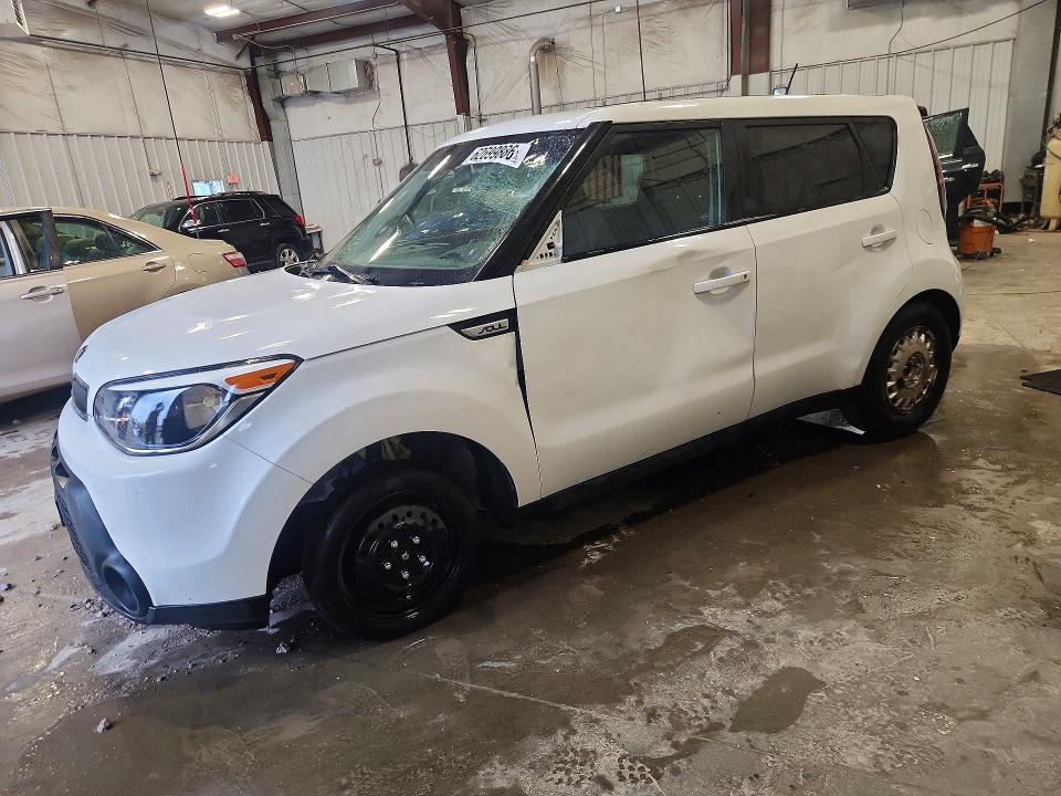 KIA SOUL 2016 with VIN KNDJN2A23G7396959 - Photo from auction