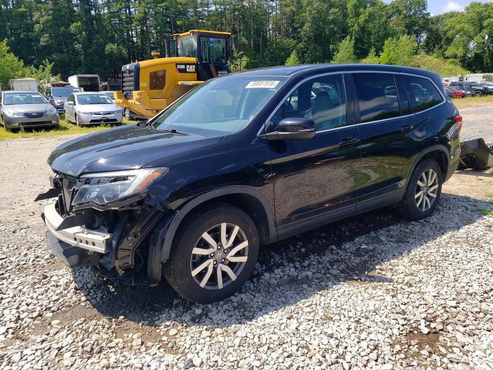 HONDA PILOT 2019 with VIN 5FNYF6H34KB033316 - Photo from auction