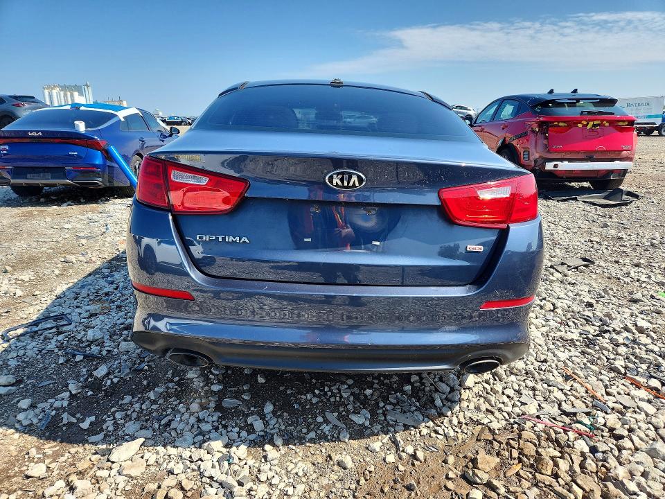 Photo 6 from auction – 2015 KIA OPTIMA with VIN 5XXGM4A77FG490367