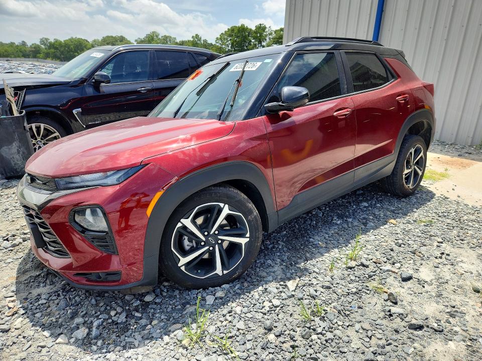 Photo 1 from auction – 2022 CHEVROLET TRAILBLAZER with VIN KL79MTSL6NB068154