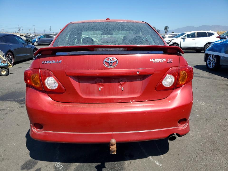 Photo 6 from auction – 2009 TOYOTA COROLLA with VIN 1NXBU40E29Z119735