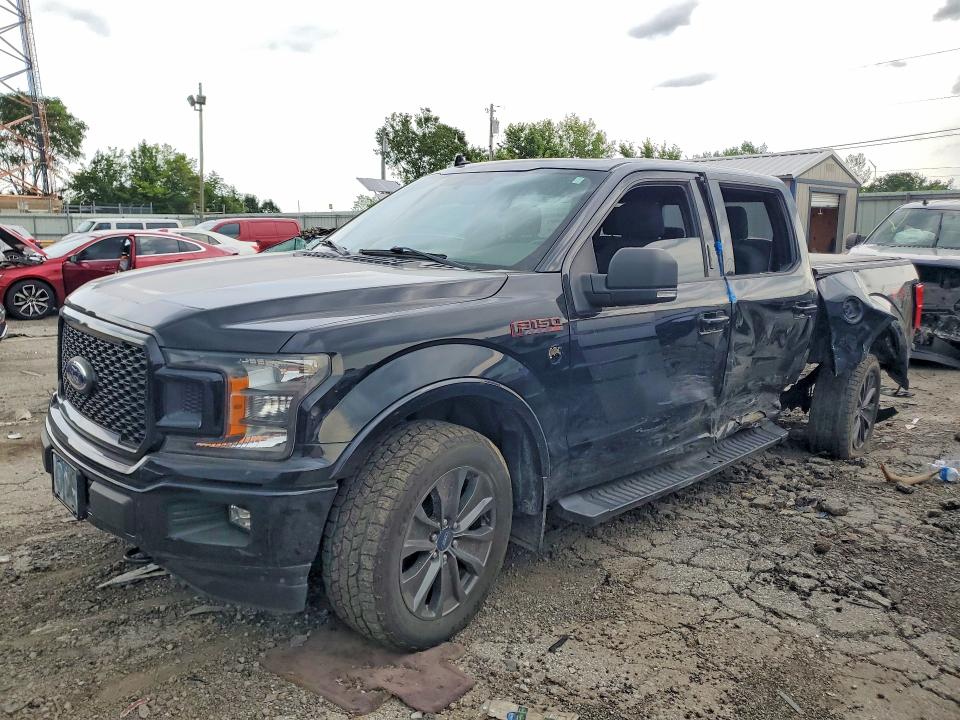 FORD F150 2018 with VIN 1FTEW1E53JFC41287 - Photo from auction