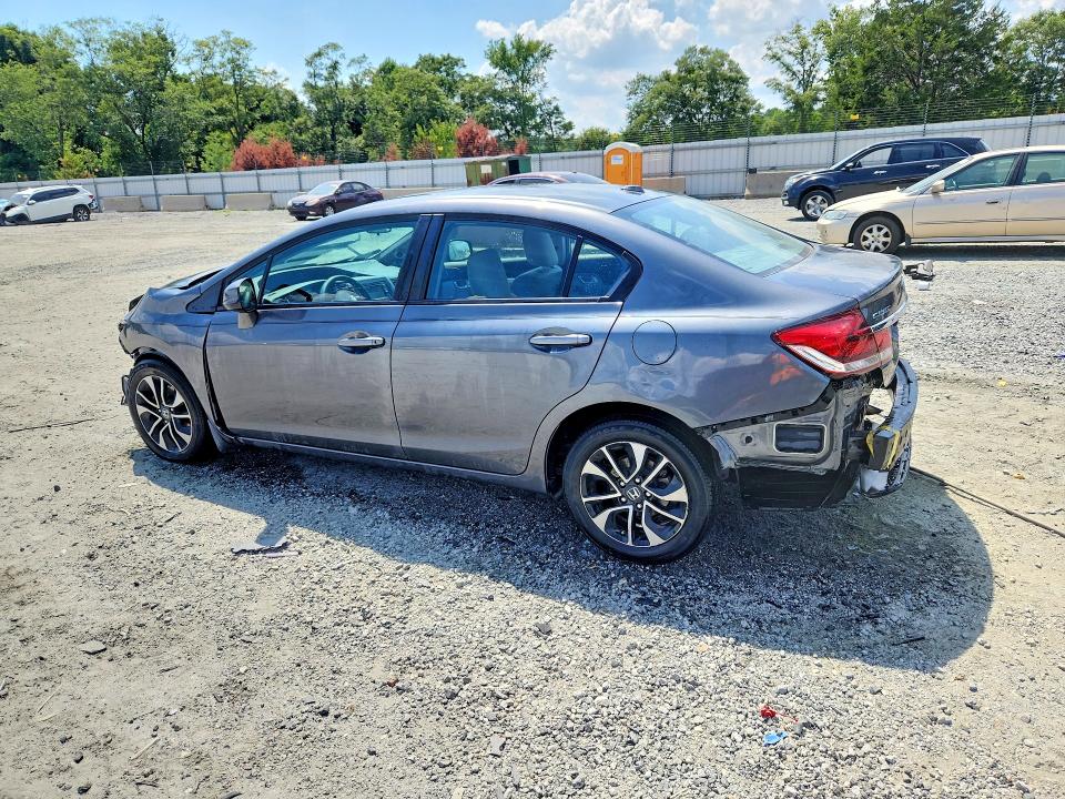 Фото 2 с аукциона – 2013 HONDA CIVIC с VIN 19XFB2F83DE013139