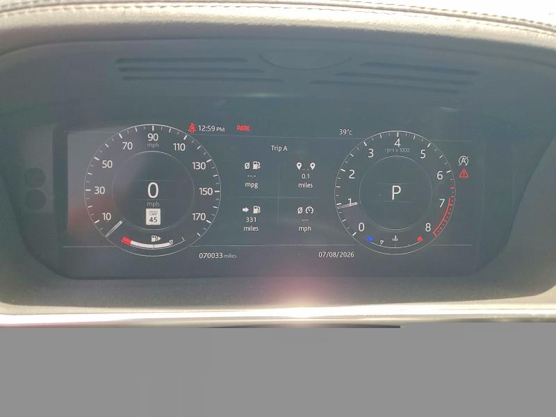 Photo 9 from auction – 2021 LAND ROVER RANGE ROVER with VIN SALGS2SE4MA429227