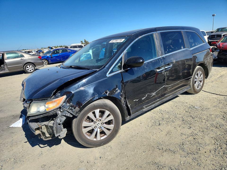 Photo 1 from auction – 2017 HONDA ODYSSEY with VIN 5FNRL5H69HB012780