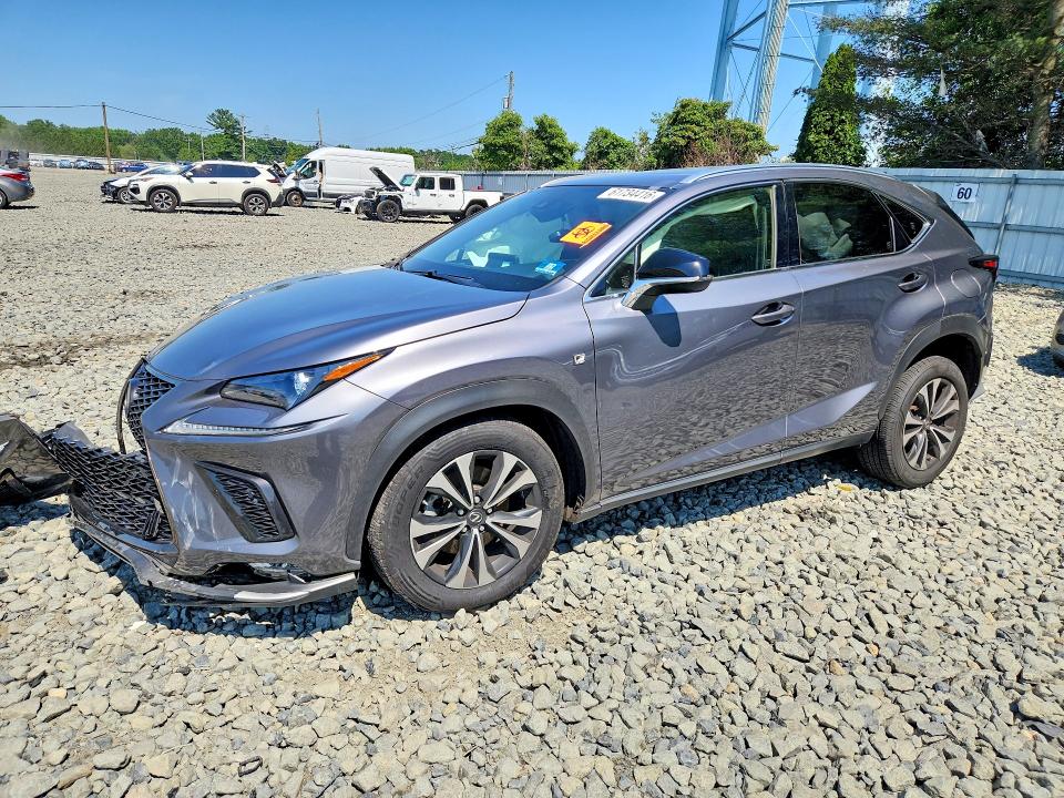 LEXUS NX 300 2021 with VIN JTJSARDZ9M2243428 - Photo from auction