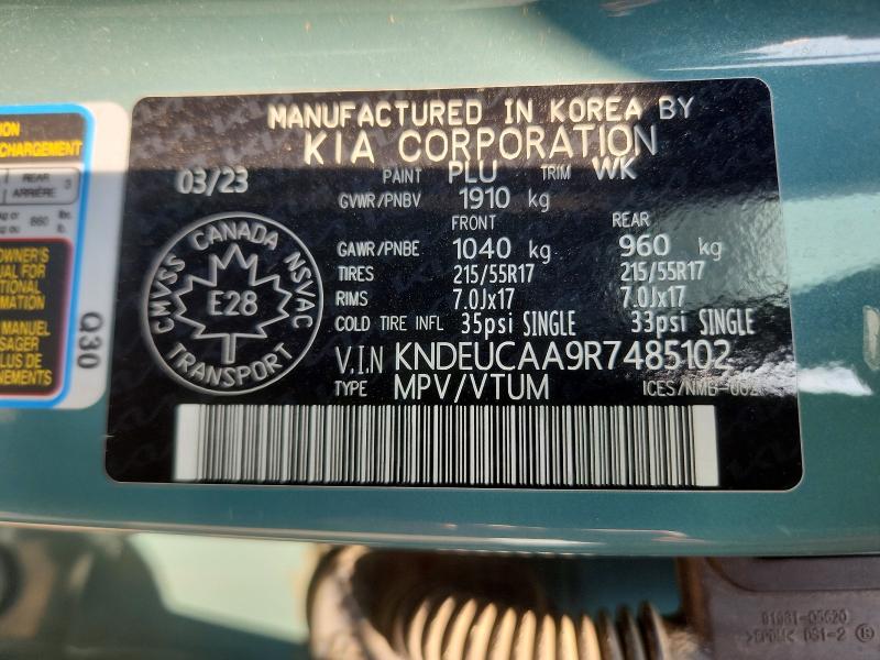 Photo 14 from auction – 2024 KIA SELTOS with VIN KNDEUCAA9R7485102