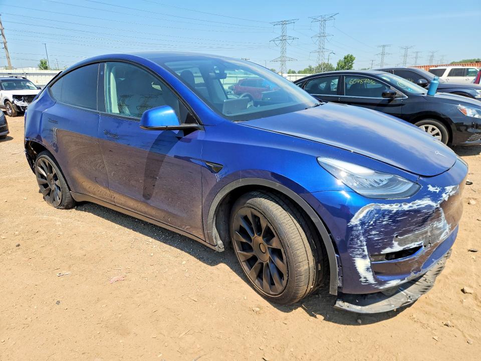 Photo 4 from auction – 2021 TESLA MODEL Y with VIN 5YJYGDEE9MF121126