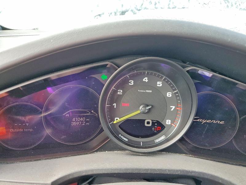 Photo 9 from auction – 2023 PORSCHE CAYENNE with VIN WP1AE2AY1PDA12004