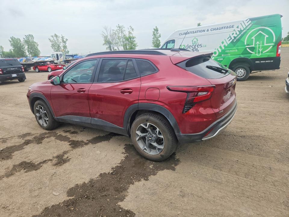 Photo 2 from auction – 2025 CHEVROLET TRAX with VIN KL77LHE26SC067697