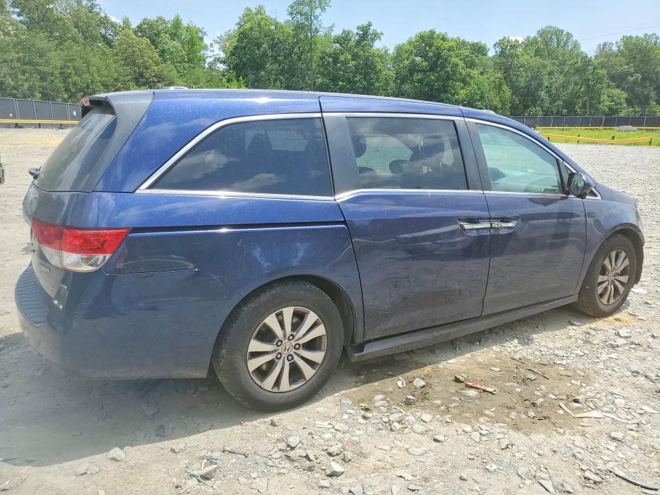 Photo 3 from auction – 2017 HONDA ODYSSEY with VIN 5FNRL5H36HB005646