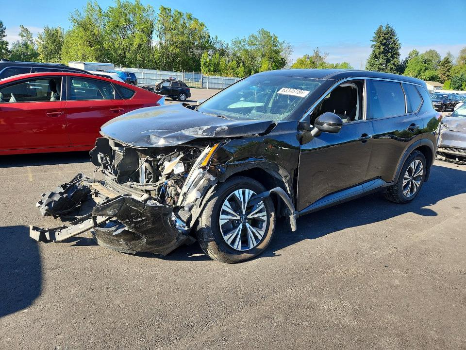NISSAN ROGUE 2022 with VIN 5N1BT3BB4NC697383 - Photo from auction