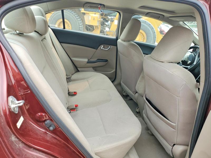Photo 10 from auction – 2012 HONDA CIVIC with VIN 19XFB2F80CE357090