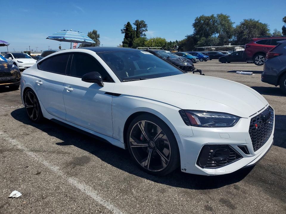 Photo 4 from auction – 2024 AUDI RS5 with VIN WUAAWCF52RA900108