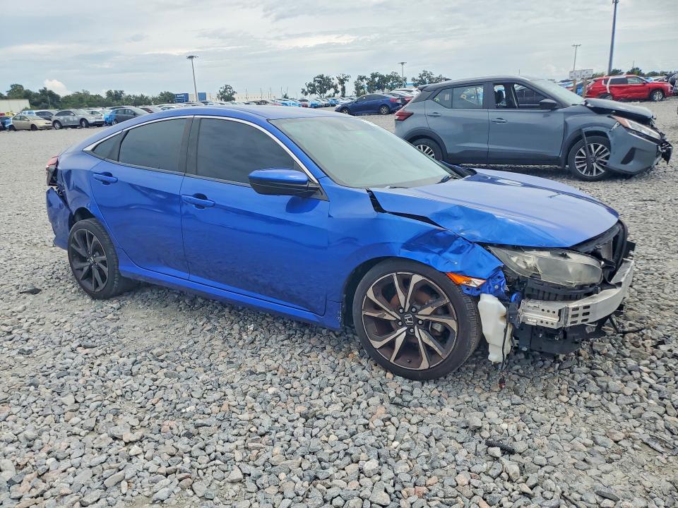 Photo 4 from auction – 2020 HONDA CIVIC with VIN 2HGFC2F85LH601982
