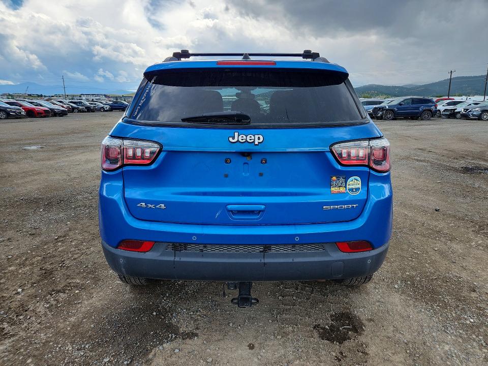 Photo 6 from auction – 2017 JEEP COMPASS with VIN 3C4NJDAB9HT640409