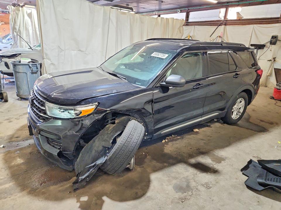 FORD EXPLORER 2020 with VIN 1FMSK8DH2LGB17717 - Photo from auction