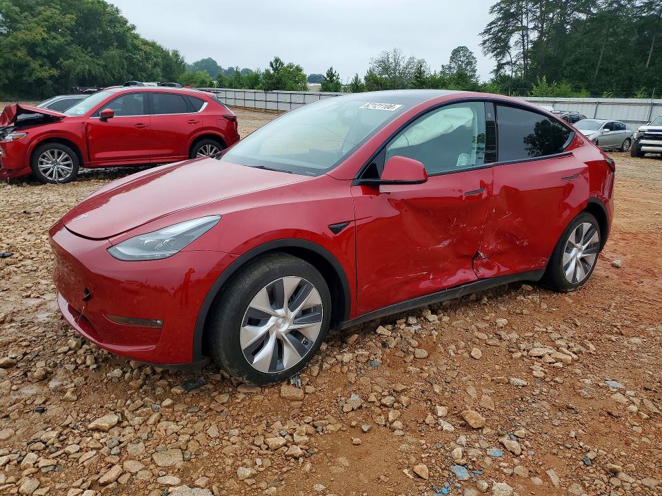 Фото 1 с аукциона – 2021 TESLA MODEL Y с VIN 5YJYGDEE3MF253685