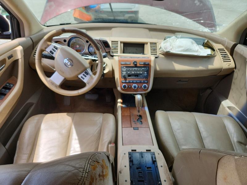 Photo 8 from auction – 2006 NISSAN MURANO with VIN JN8AZ08T46W420704