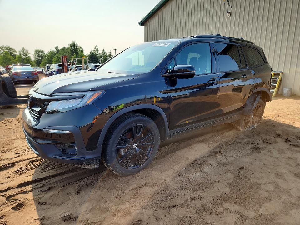 HONDA PILOT 2022 with VIN 5FNYF6H78NB036176 - Photo from auction