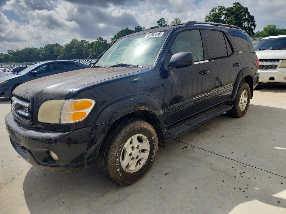 TOYOTA SEQUOIA 2001 with VIN 5TDZT38A31S047681 - Photo from auction