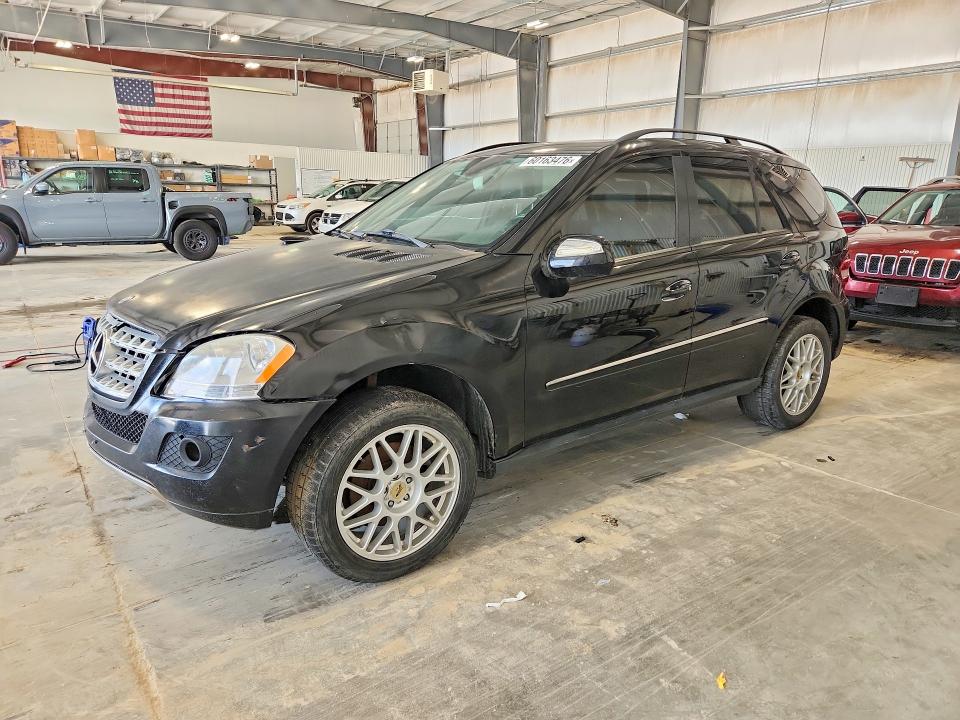 Photo 1 from auction – 2009 MERCEDES-BENZ ML with VIN 4JGBB86E39A476072