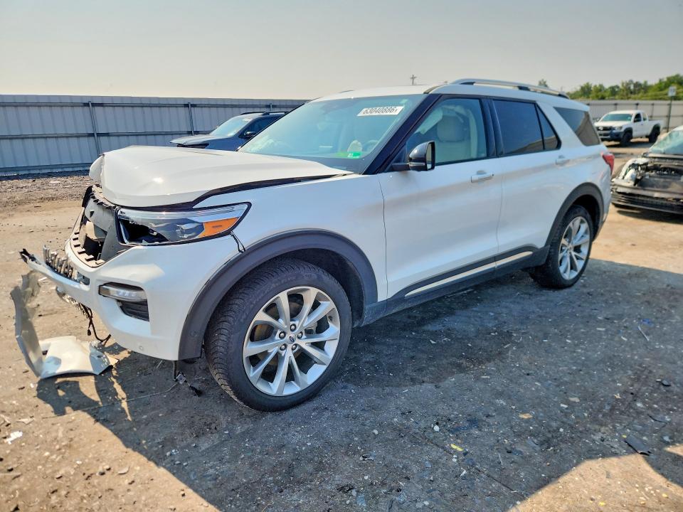FORD EXPLORER 2021 with VIN 1FM5K8HCXMGB66886 - Photo from auction