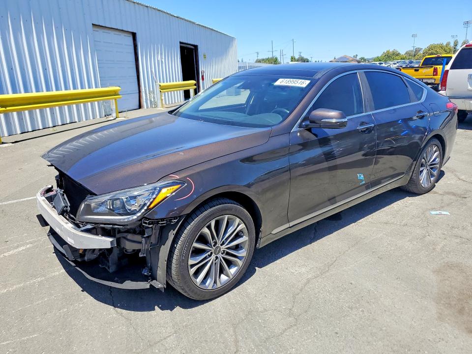 GENESIS G80 2017 with VIN KMHGN4JEXHU176815 - Photo from auction