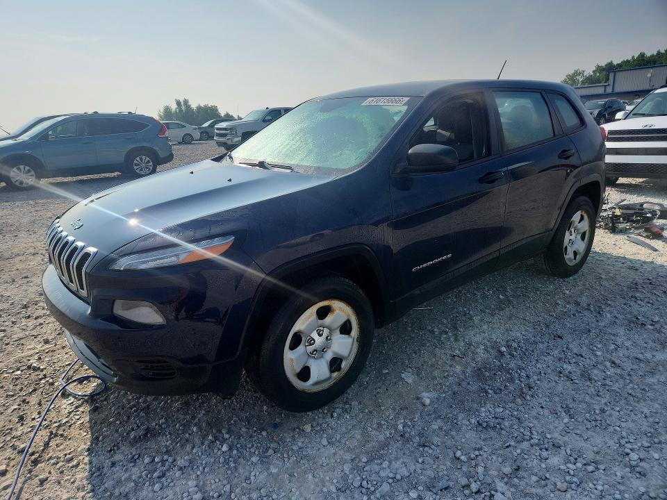 JEEP CHEROKEE 2014 مع رقم تعريف المركبة 1C4PJMAB4EW121718 - صورة من المزاد