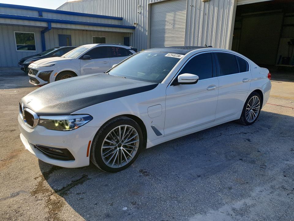 BMW 530E 2018 with VIN WBAJA9C55JB252522 - Photo from auction