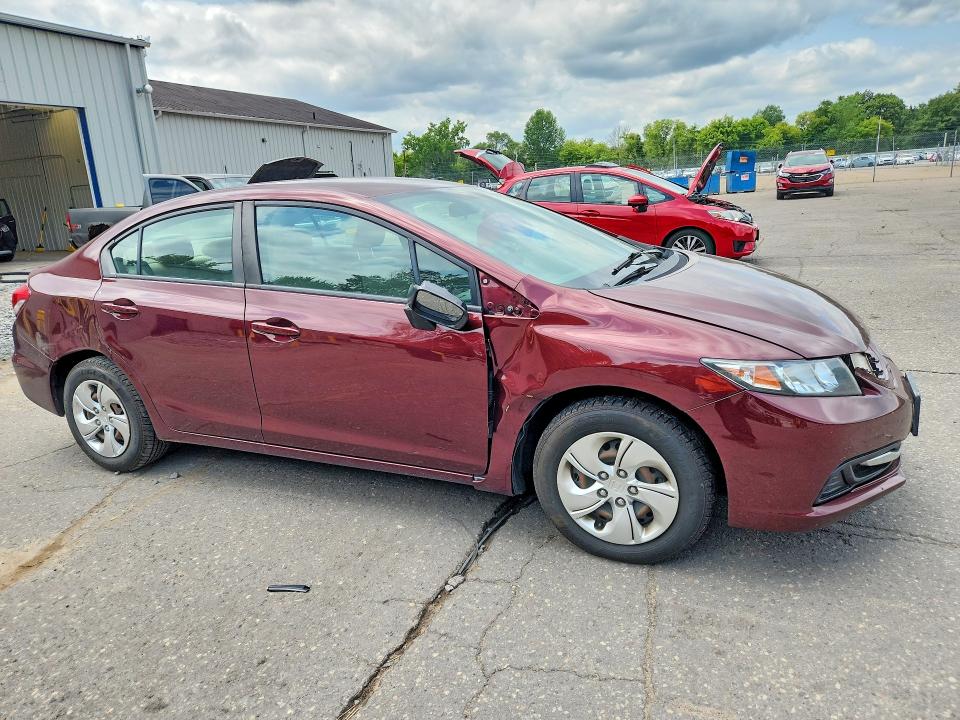 Photo 4 from auction – 2015 HONDA CIVIC with VIN 19XFB2F51FE050067