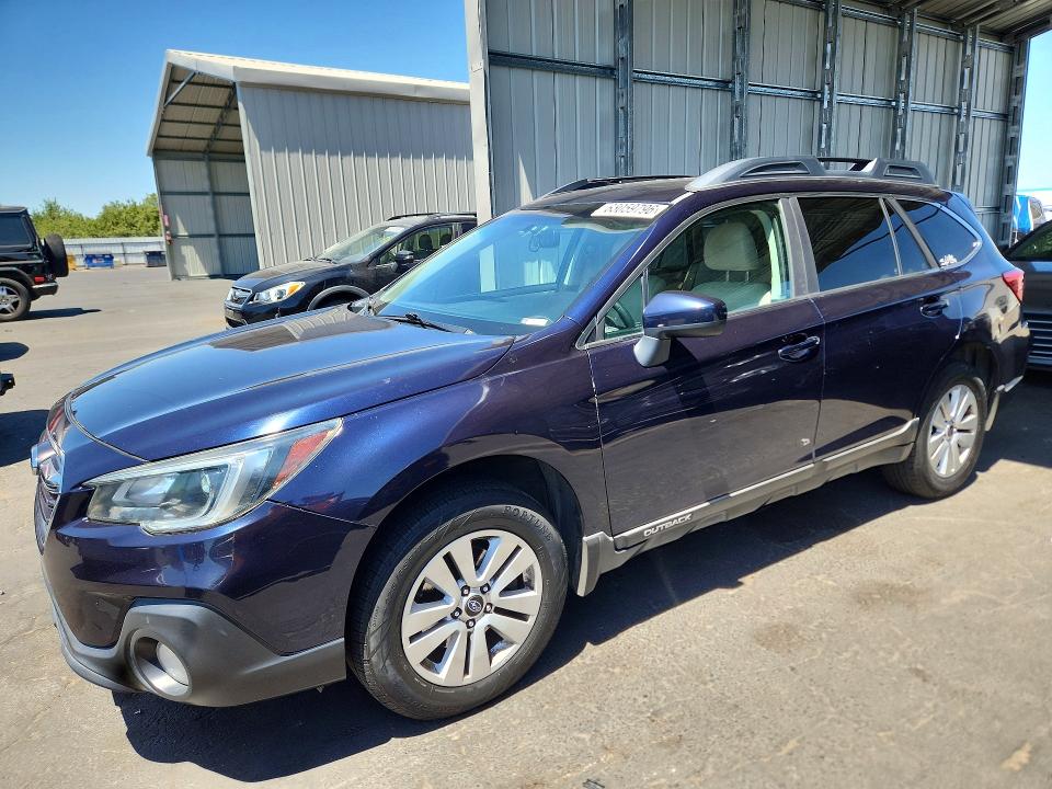 SUBARU OUTBACK 2018 with VIN 4S4BSADC8J3202870 - Photo from auction