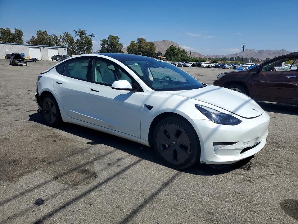 Photo 4 from auction – 2023 TESLA MODEL 3 with VIN 5YJ3E1EA8PF618443