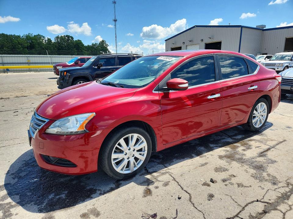 NISSAN SENTRA 2013 with VIN 3N1AB7AP5DL713068 - Photo from auction