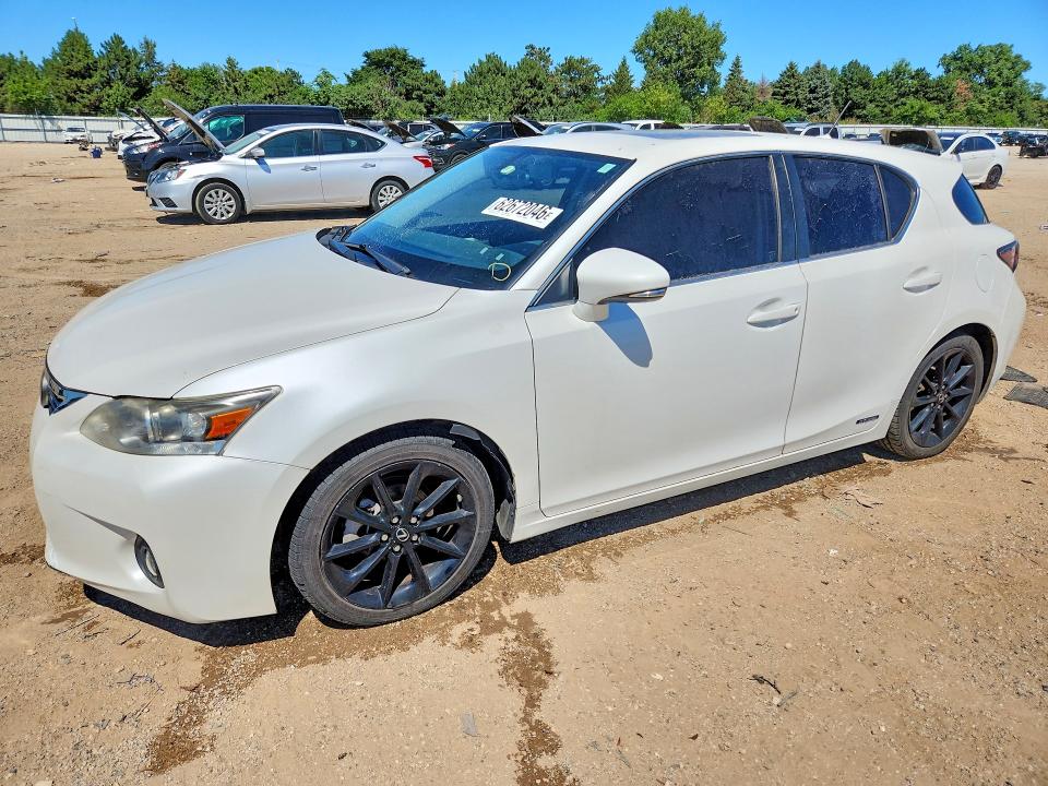 LEXUS CT 2011 with VIN JTHKD5BH4B2022196 - Photo from auction