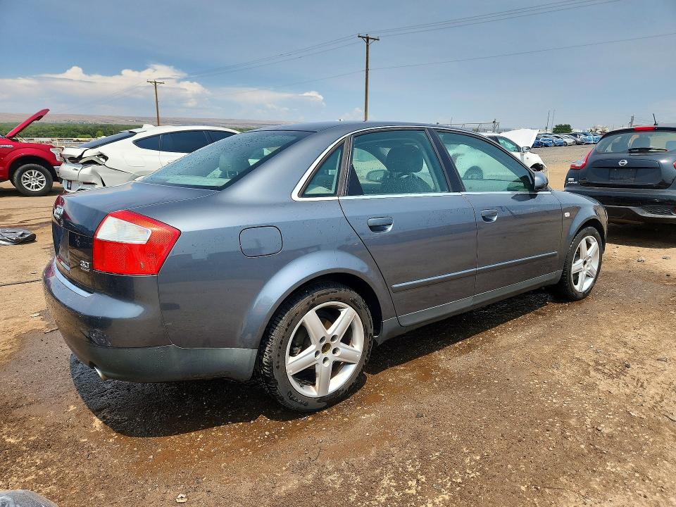 Photo 3 from auction – 2003 AUDI A4 with VIN WAULT58E43A131655