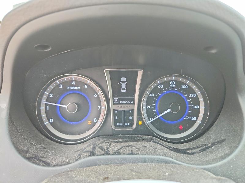 Photo 9 from auction – 2013 HYUNDAI AZERA with VIN KMHFH4JG5DA257155