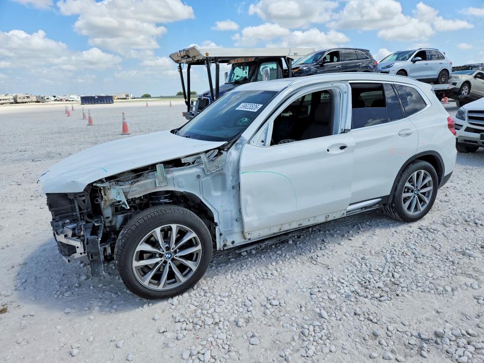 BMW X3 2019 with VIN 5UXTR9C58KLP87262 - Photo from auction